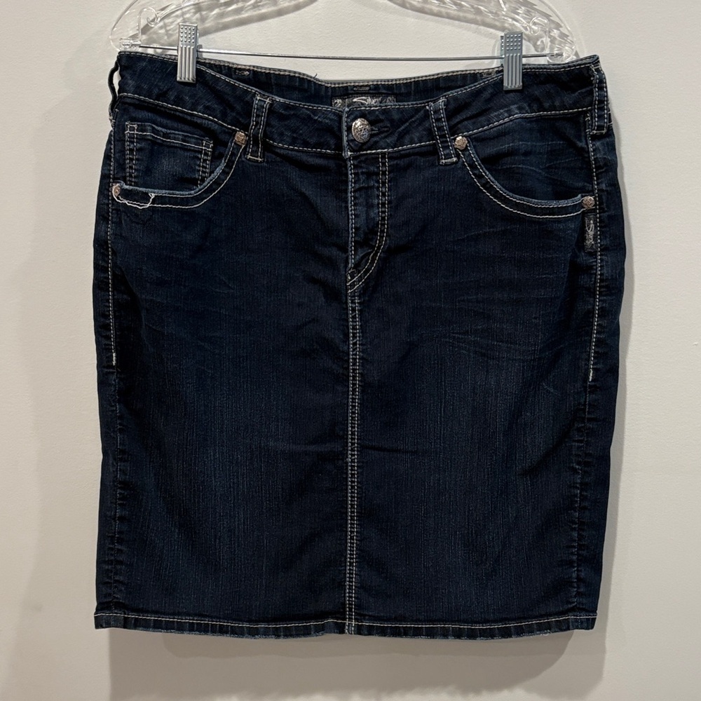 Silver Jeans Dark Indigo Denim